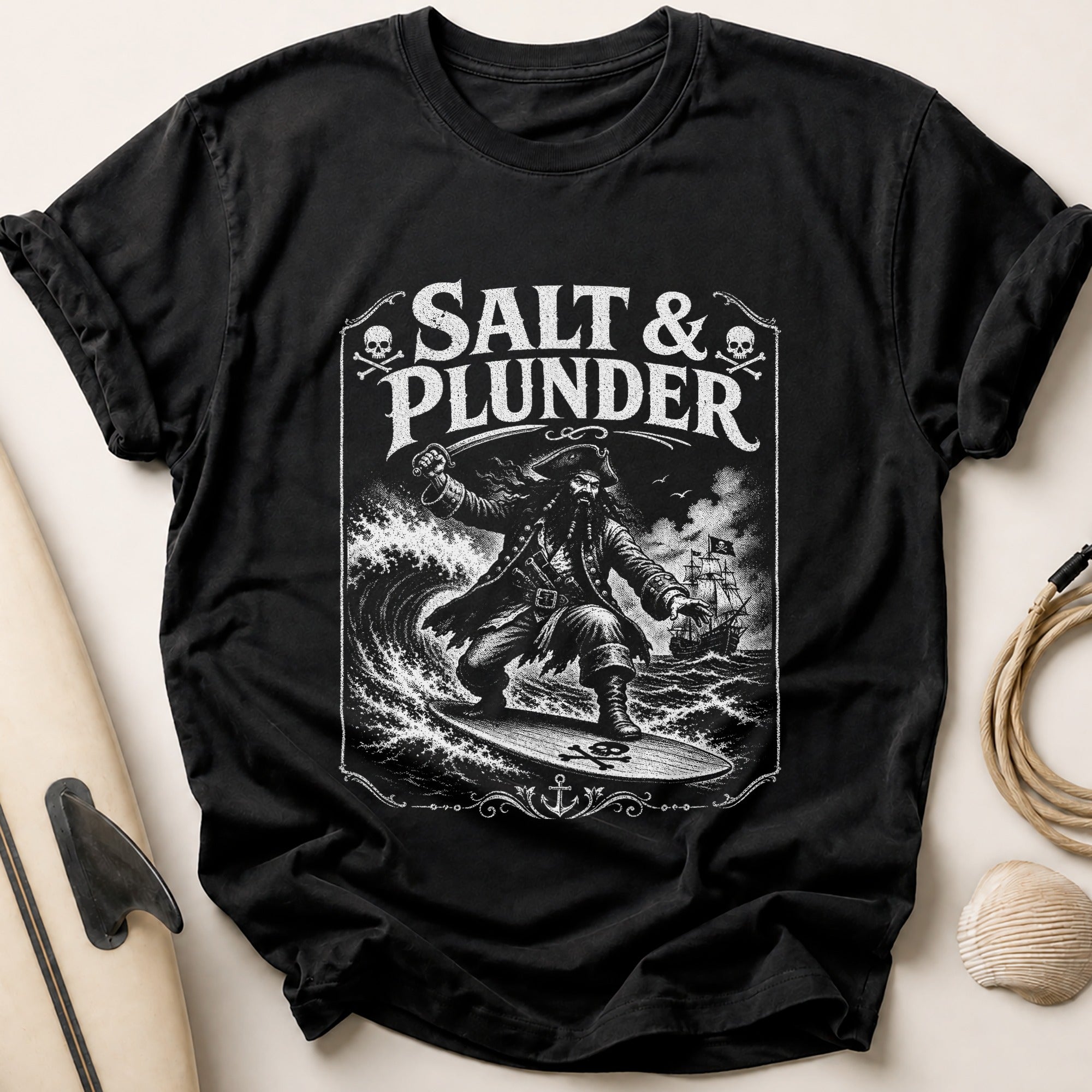 Salt & Plunder Tee - Black