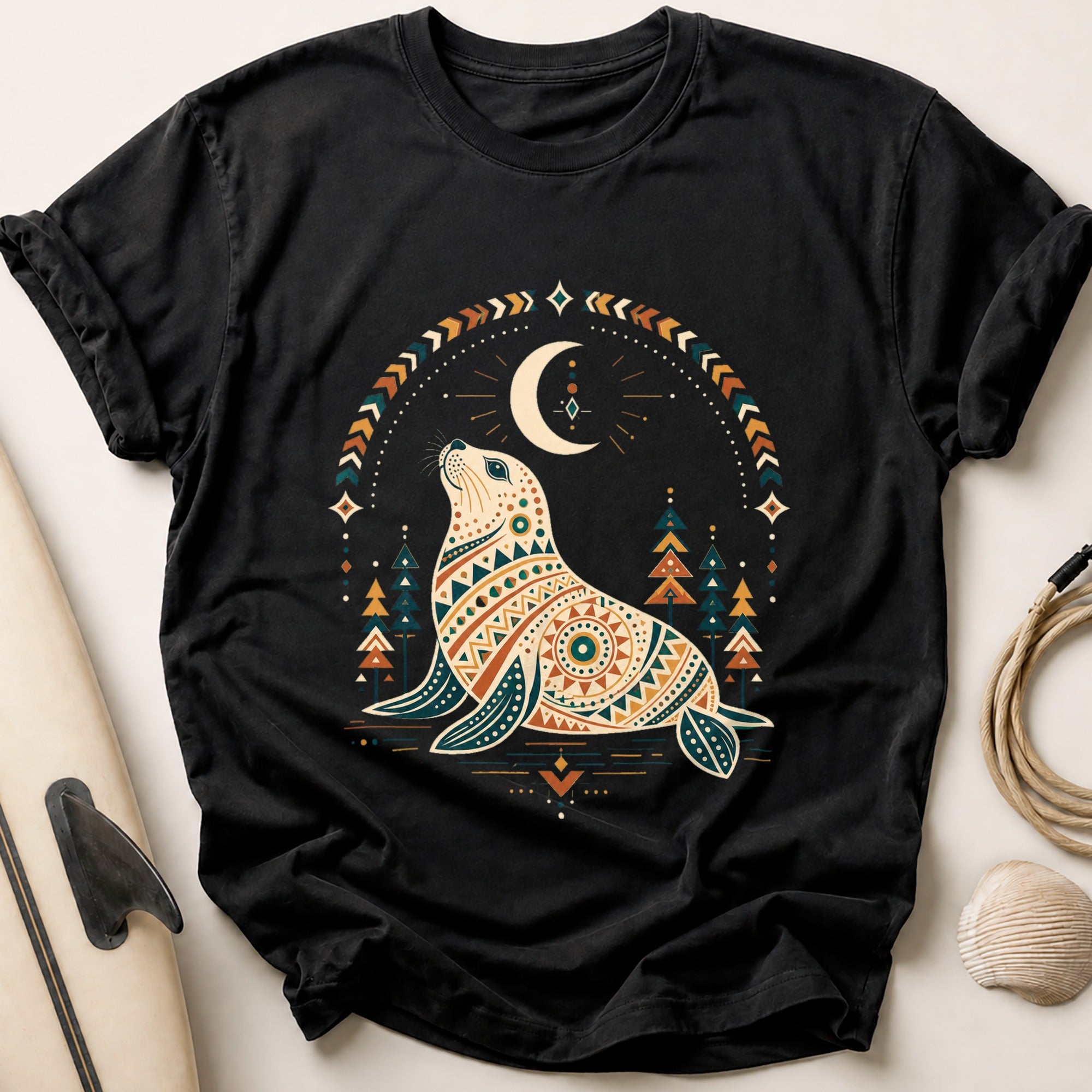 Spirit Seal Tee - Black