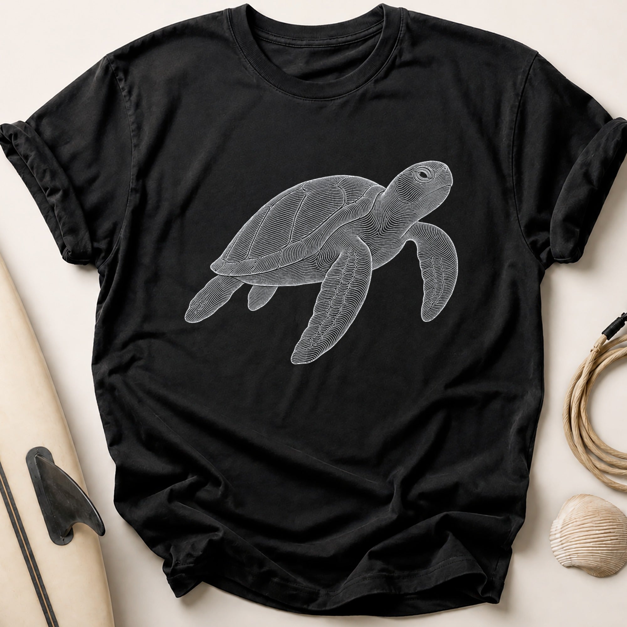 Sea Turtle Tee - Black