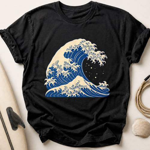 Cresting Wave II Tee - Black