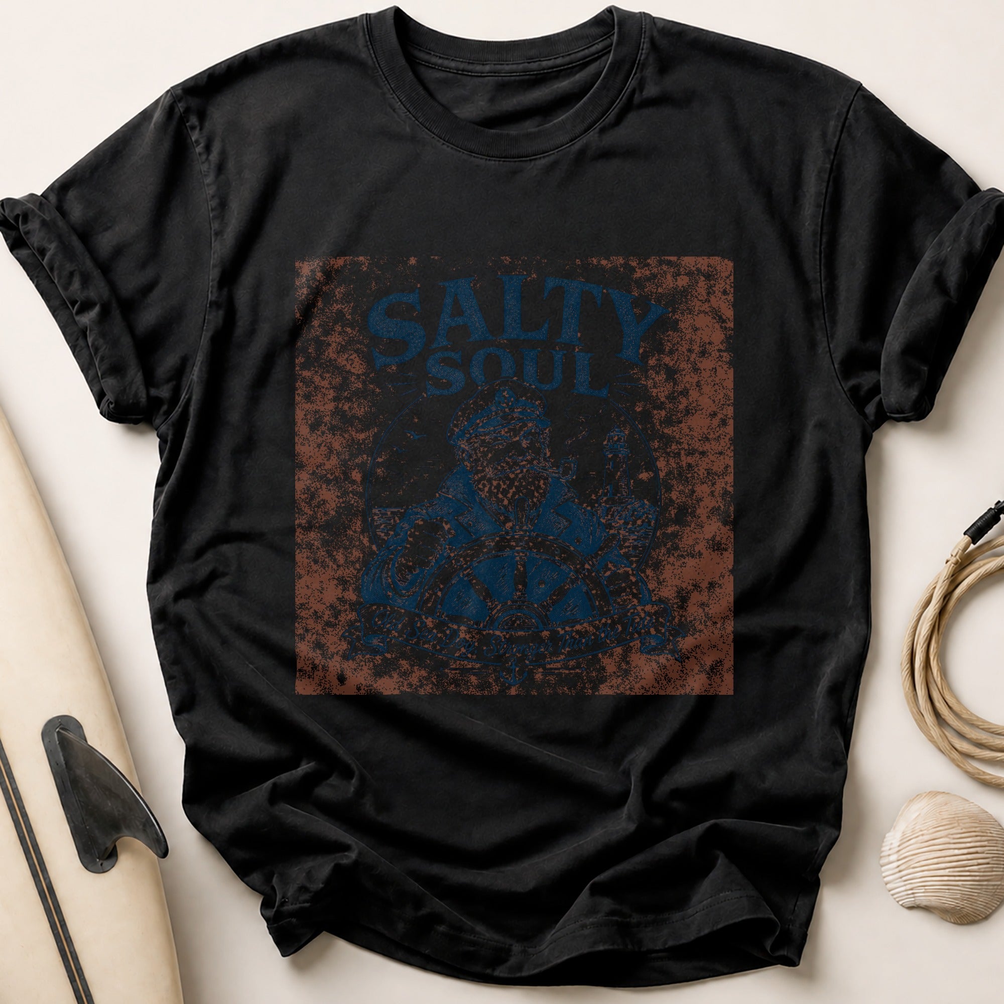 Salty Soul Tee - Black