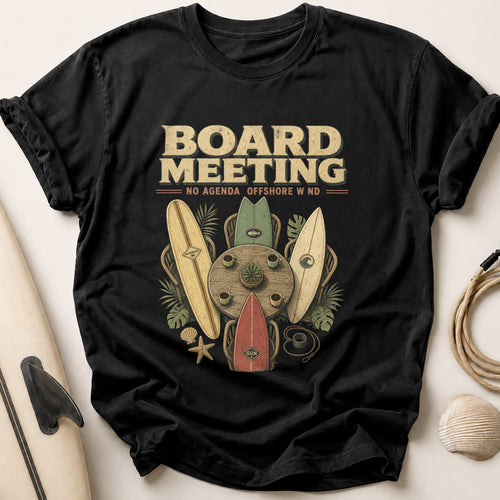 Board Meeting Offshore Tee - Black