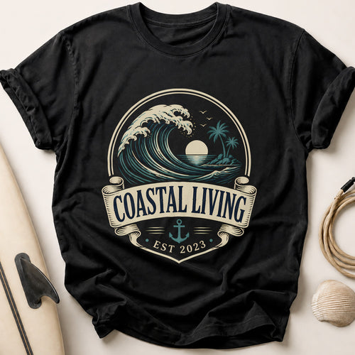 Coastal Living 35 Tee - Black