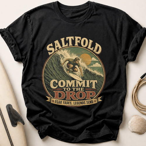 Commit To The Drop Tee - Black