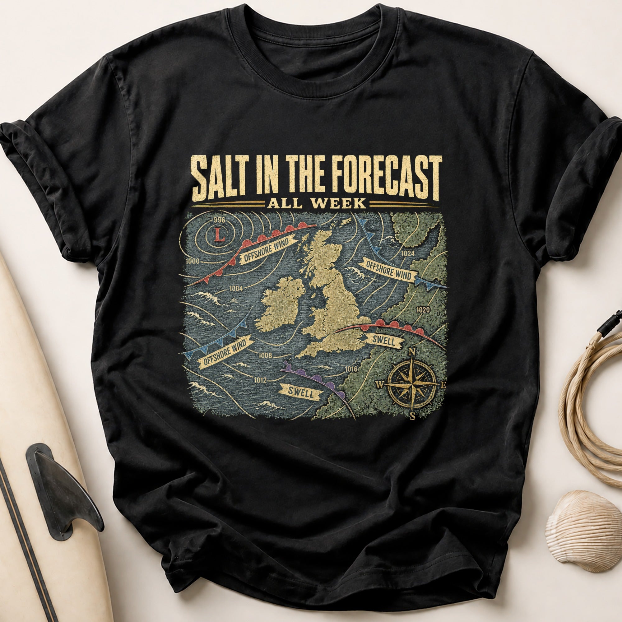 Forecast All Week Tee - Black