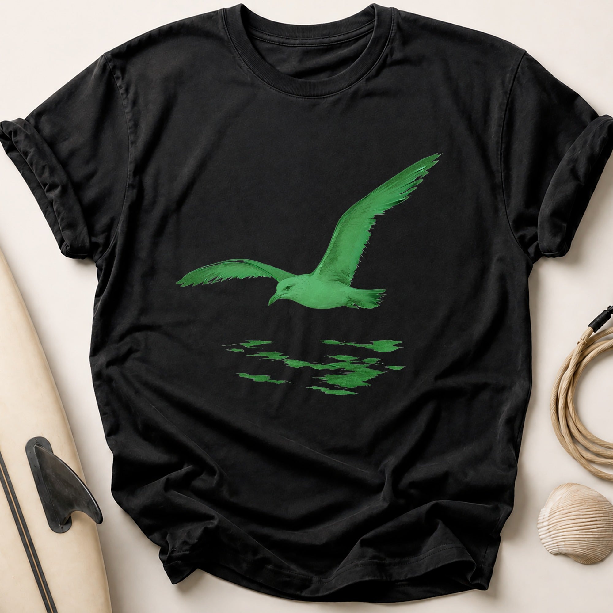 Gull Gliding Tee - Black