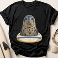 Harbour Seal Tee - Black