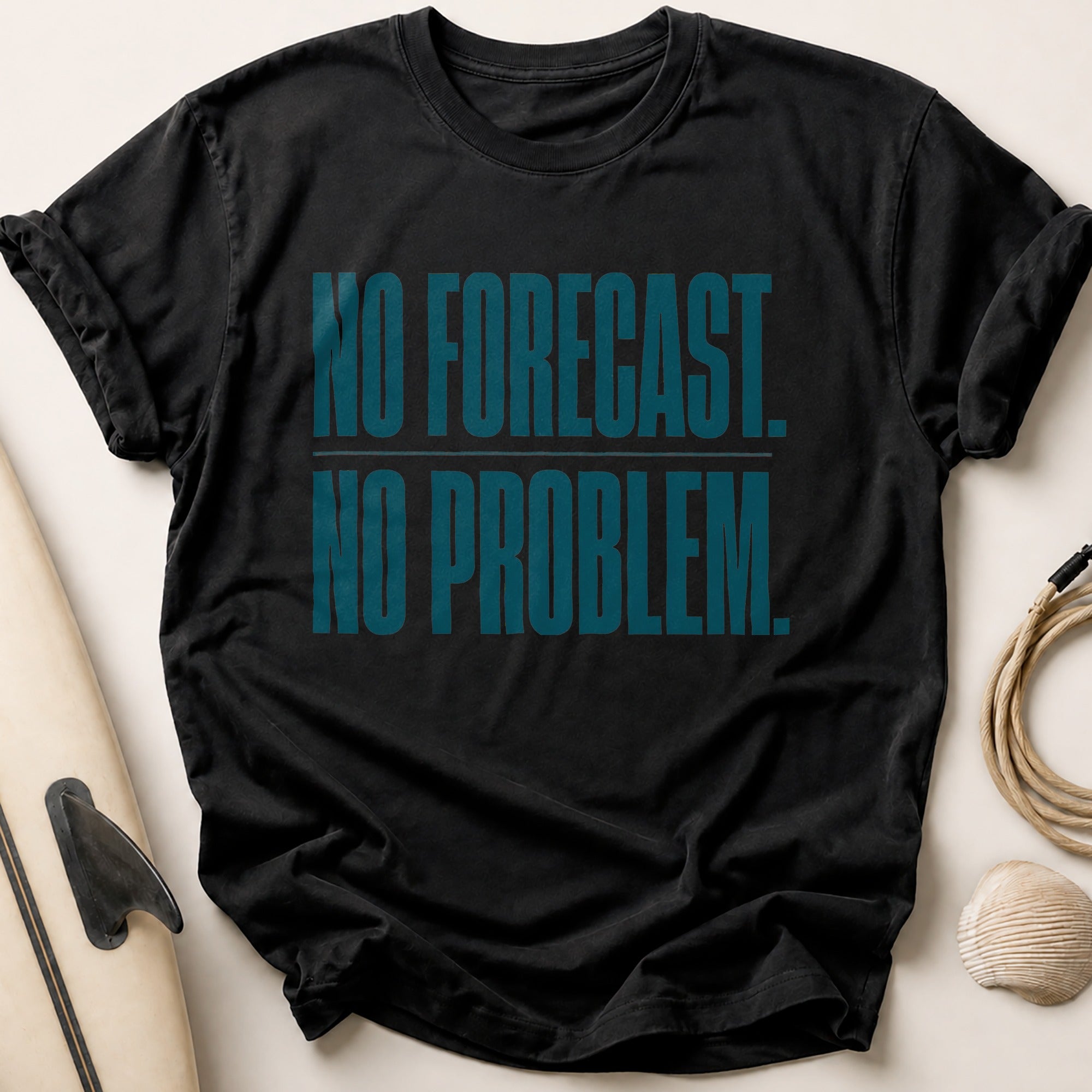 No Forecast Tee - Black