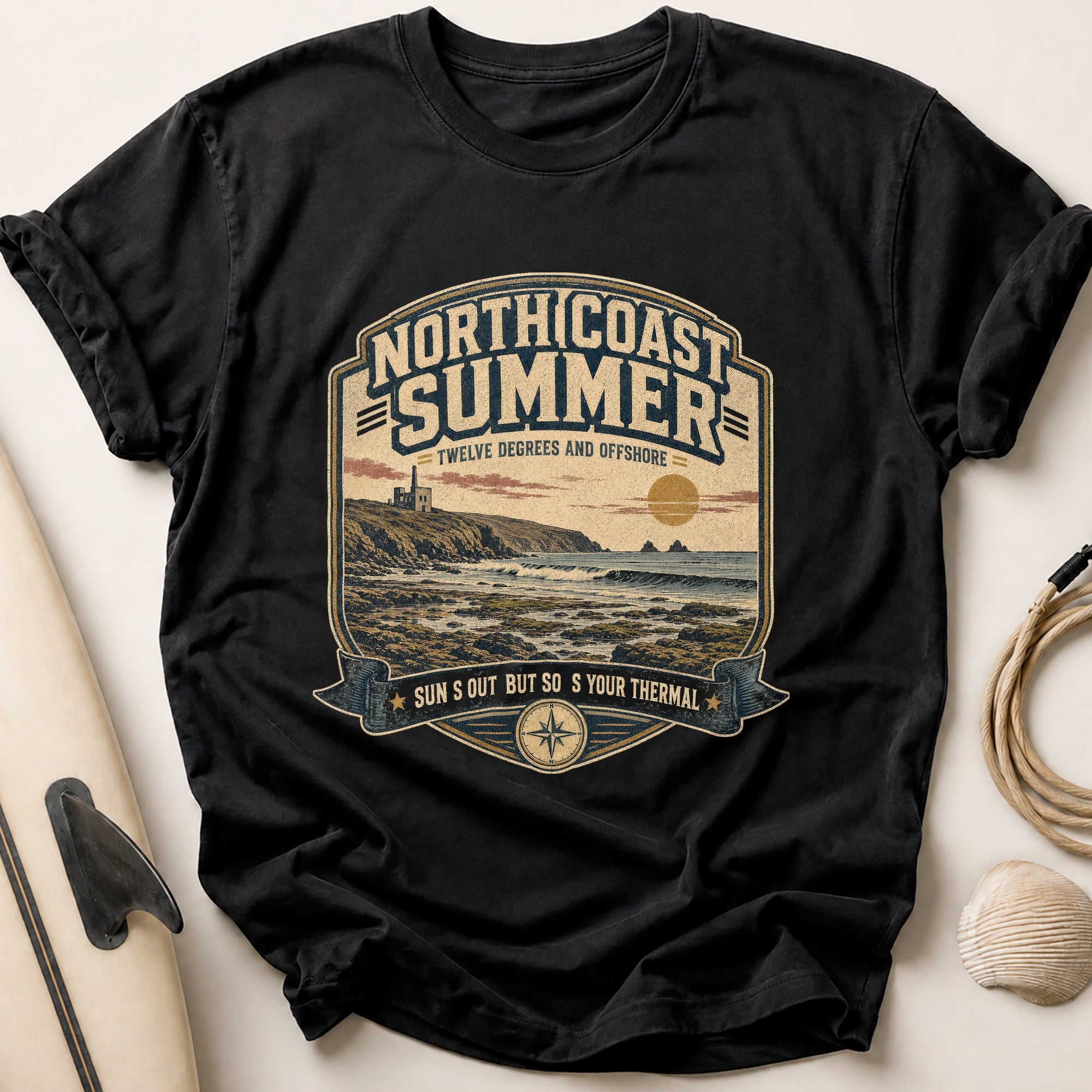 Northcoast Summer Tee - Black