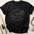 Orca Pod Coastline Tee - Black