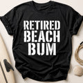 Retired Beach Bum 70 Tee - Black