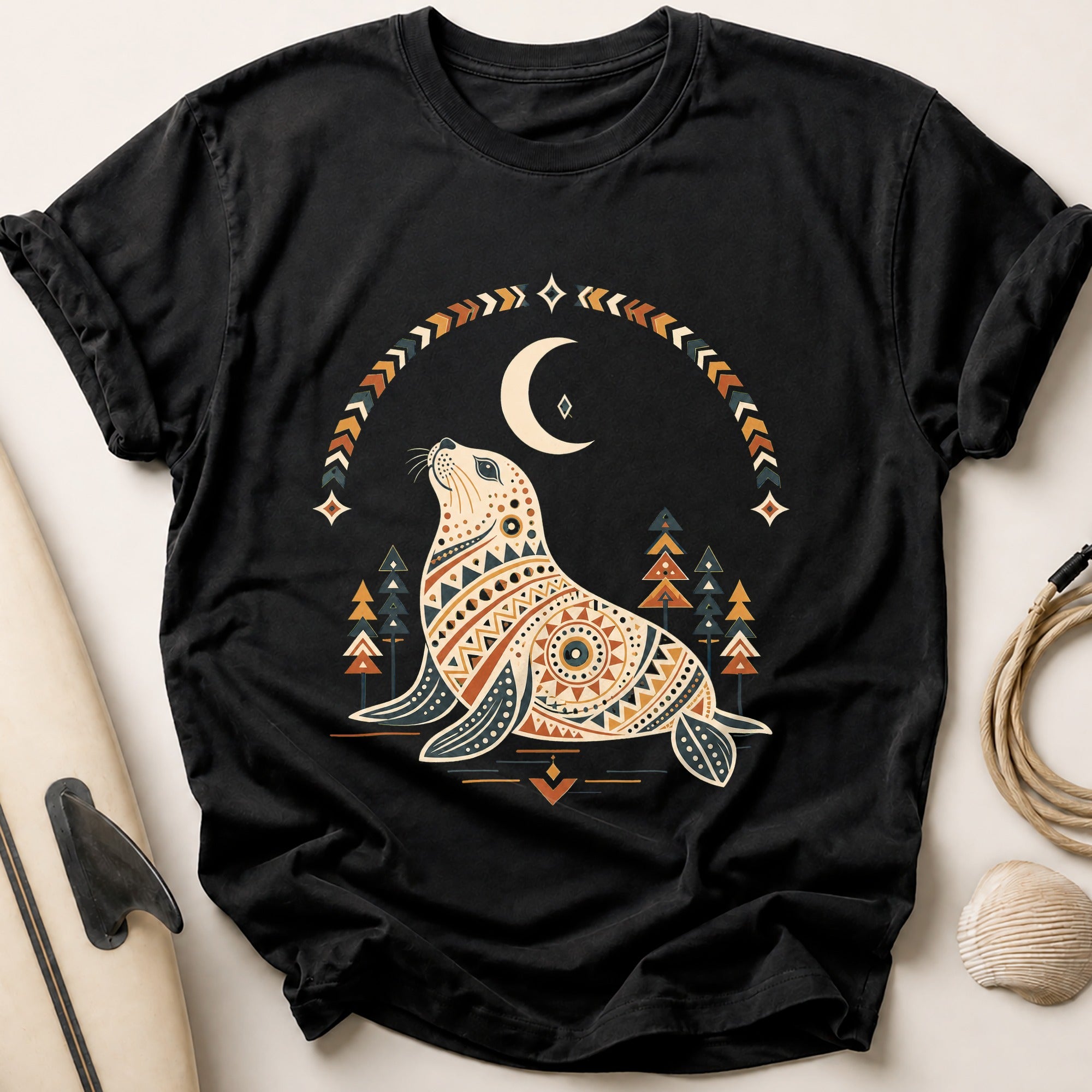 Seal Spirit Tee - Black