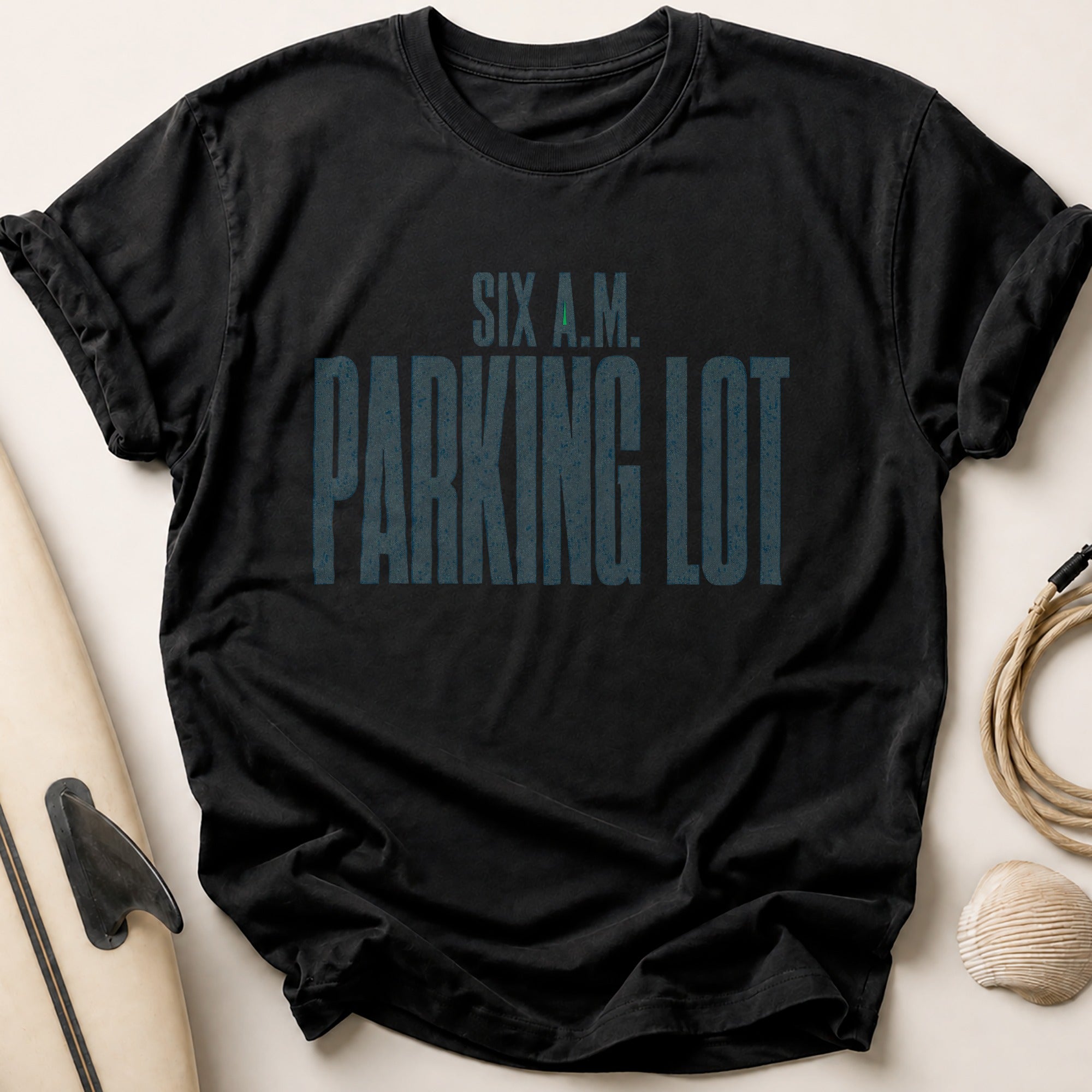 Six A.M. Parking Lot Tee - Black
