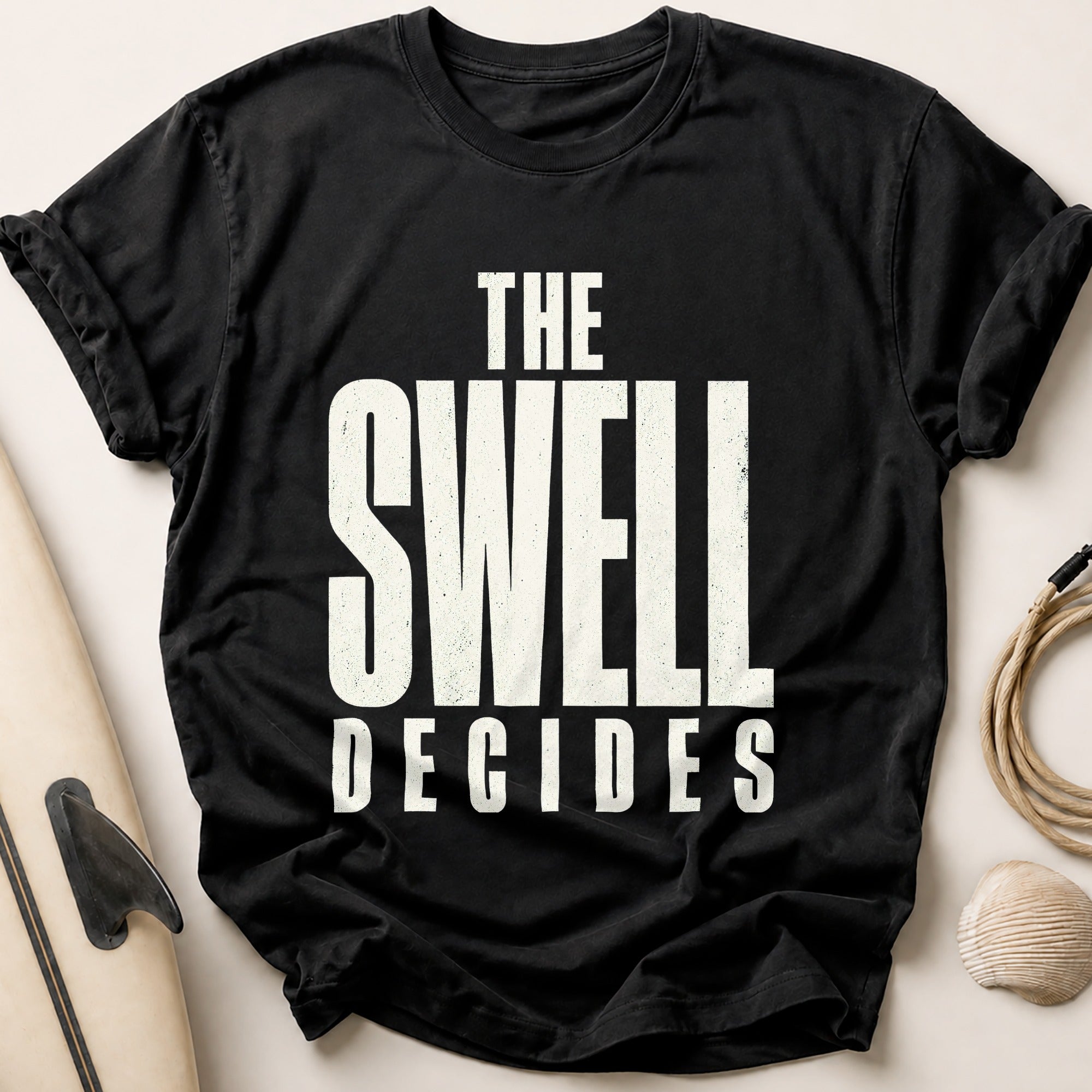 The Swell Decides Tee - Black
