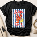 Lobster Shack Seafood Restaurant Fresh Daily Tee - Black