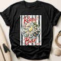 Raw Bar Shuck Yeah Oyster Seafood Funny Tee - Black