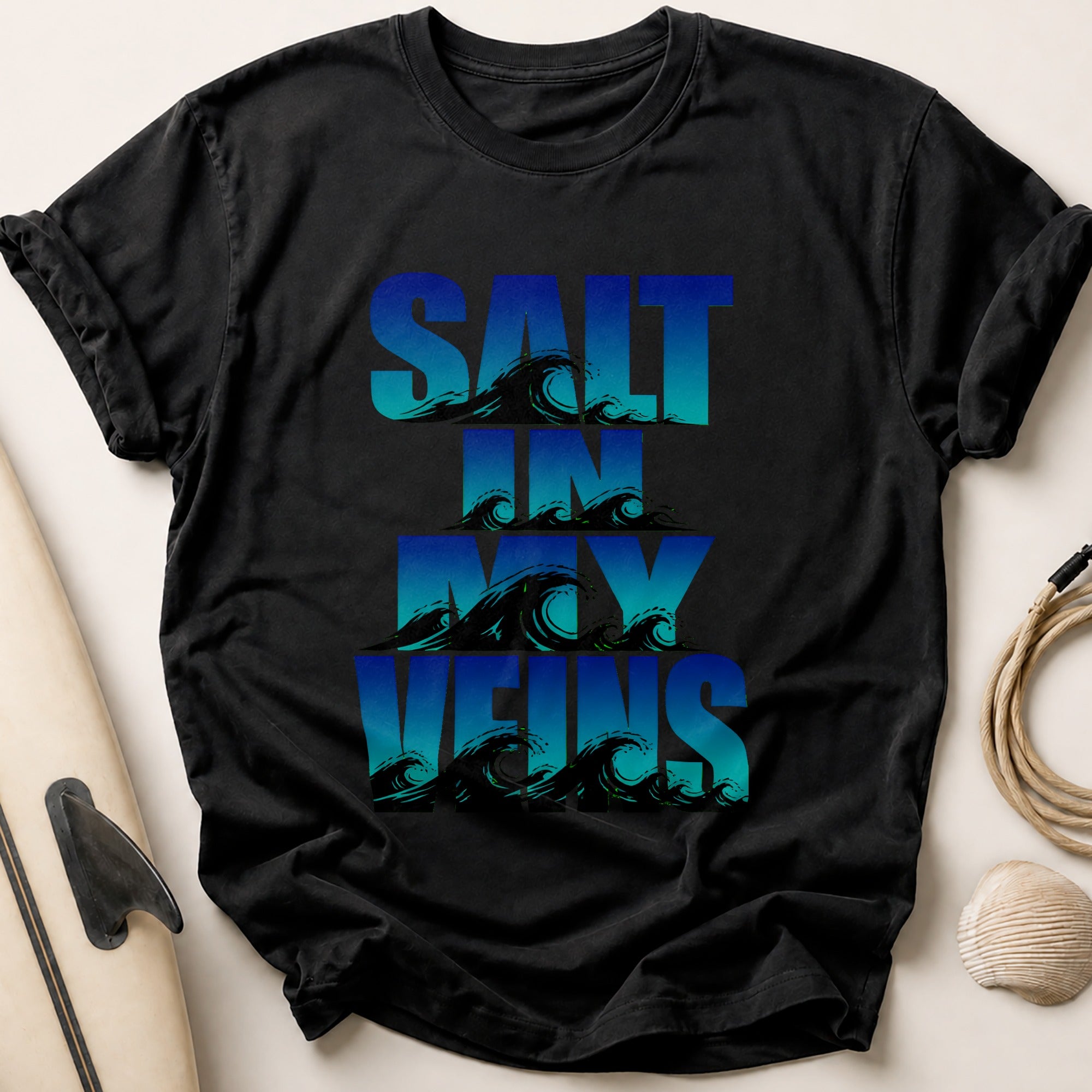 Salt of my Vitals Funny Tee - Black