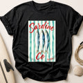 Sardine Co Tinned Fresh Fishing Seafood Tee - Black