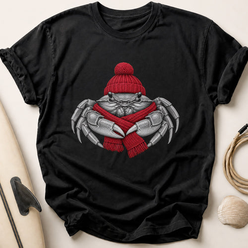 Cold Snap Crab Tee - Black
