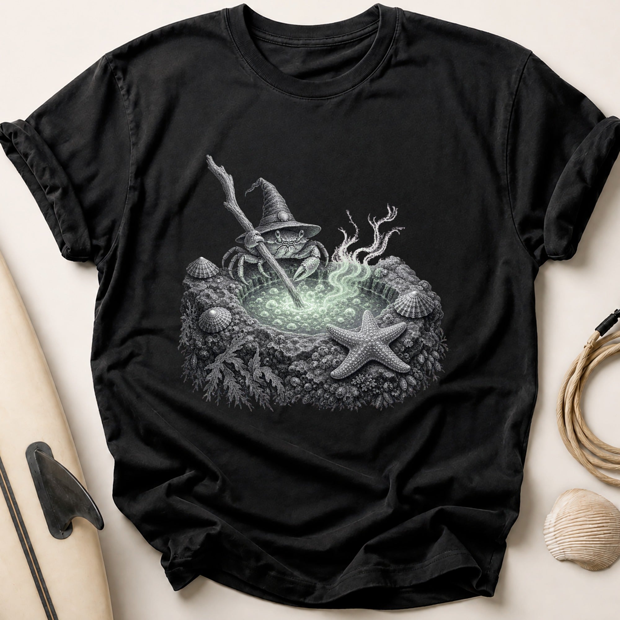 Rockpool Cauldron Tee - Black