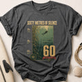Sixty Metres of Silence Tee - Charcoal