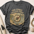 Coast Pulled First Tee - Charcoal