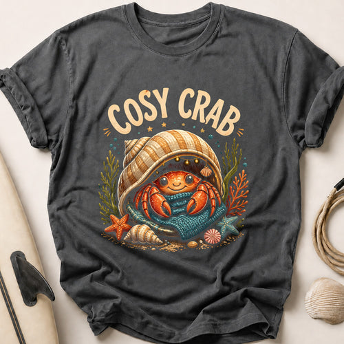 Cosy Crab 53 Tee - Charcoal