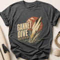 Gannet Dive Tee - Charcoal
