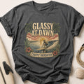 Glassy At Dawn Tee - Charcoal