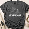Salt Air Salty Hair Tee - Charcoal