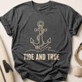 Tide And True Tee - Charcoal