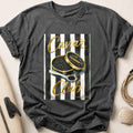 Caviar Club Bites Tee - Charcoal