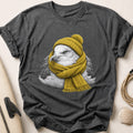 Wrapped Up Gull Tee - Charcoal
