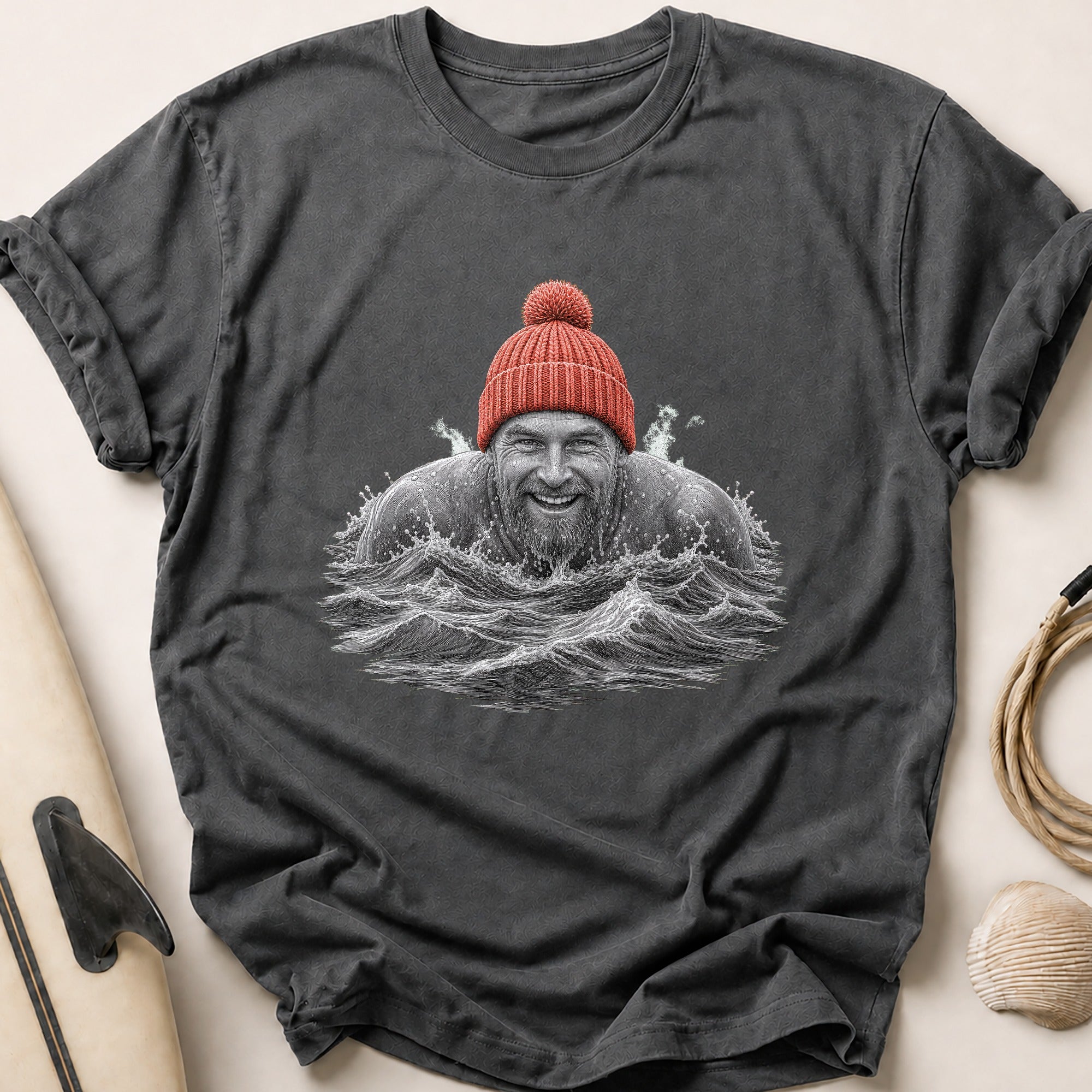 Cold Water Convert Tee - Charcoal