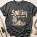 Sand Bury Tee - Charcoal