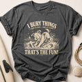 I BURY THINGS 02 Tee - Charcoal