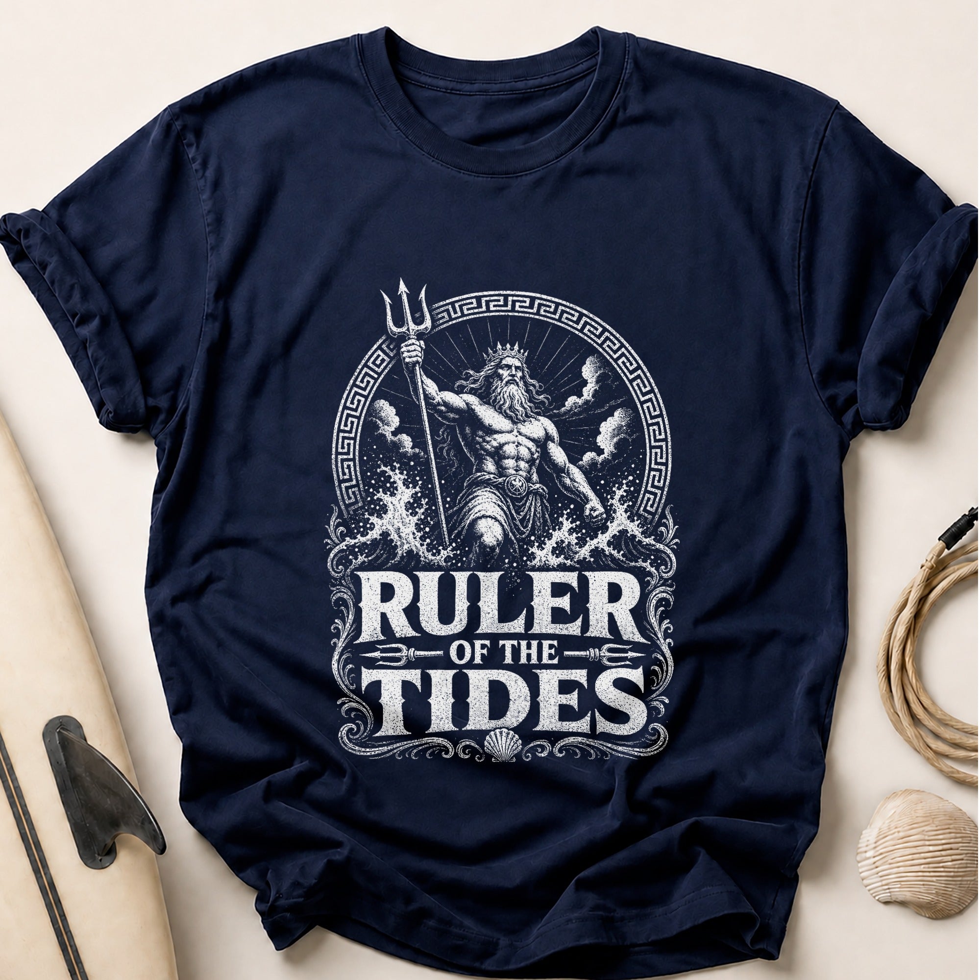 Ruler of the Tides Tee - Navy