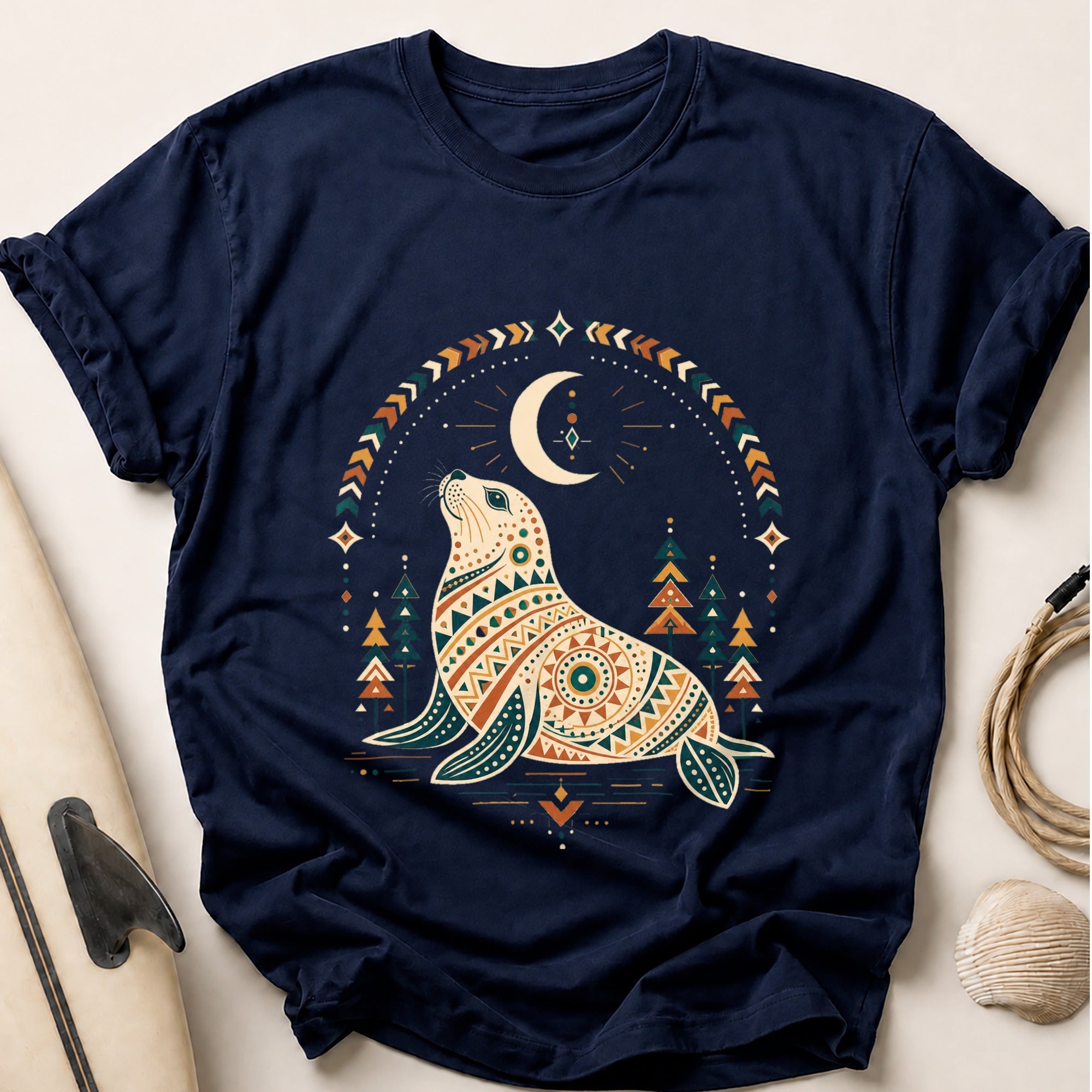 Spirit Seal Tee - Navy