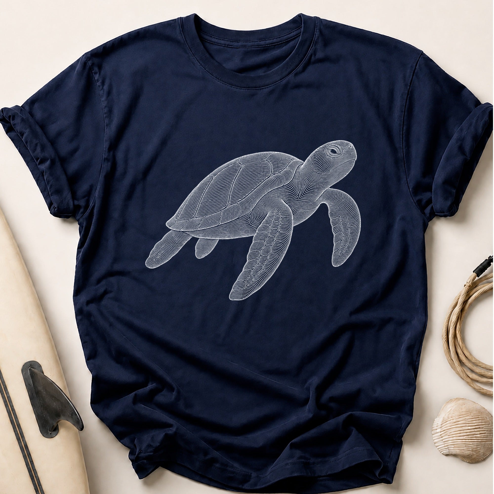 Sea Turtle Tee - Navy
