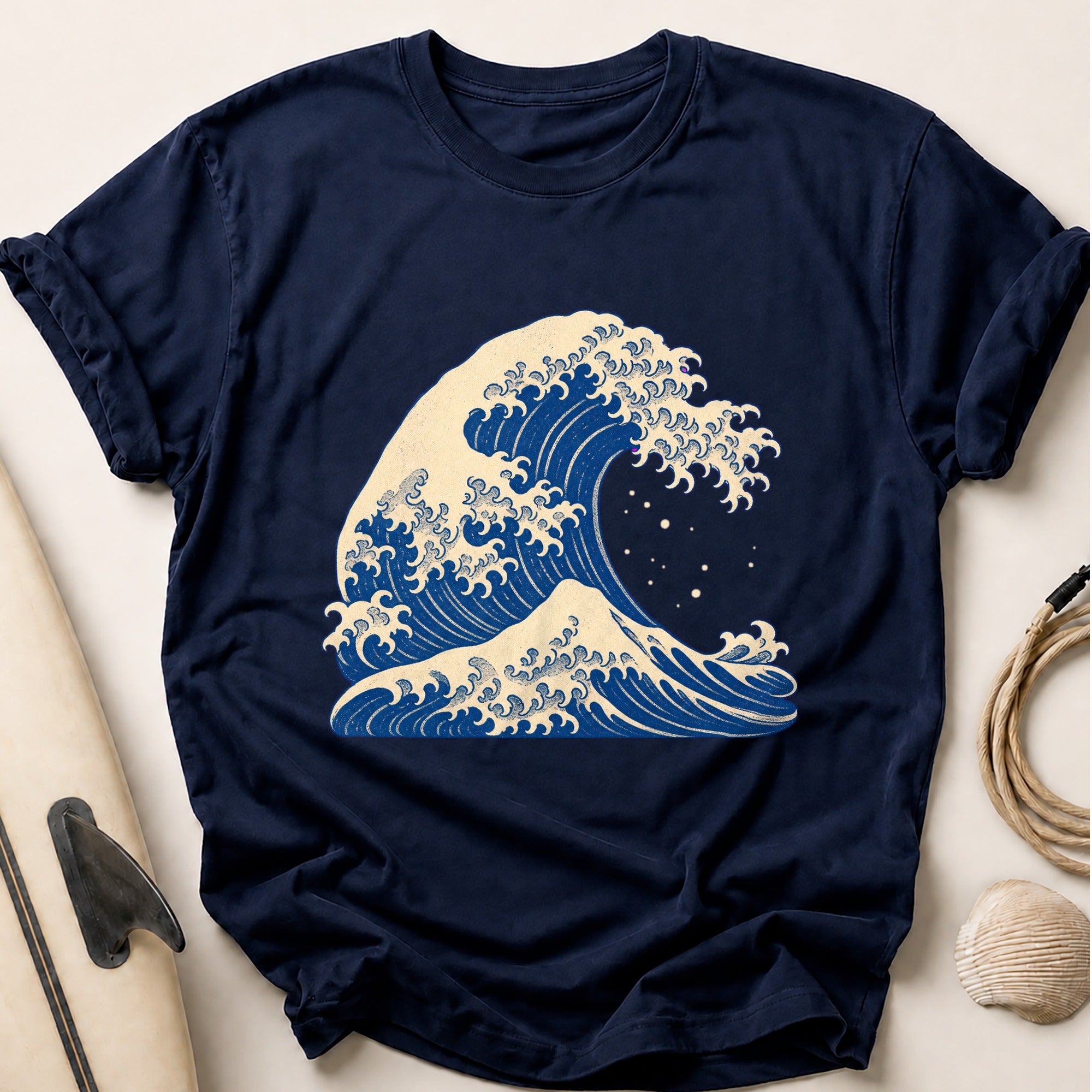 Cresting Wave II Tee - Navy