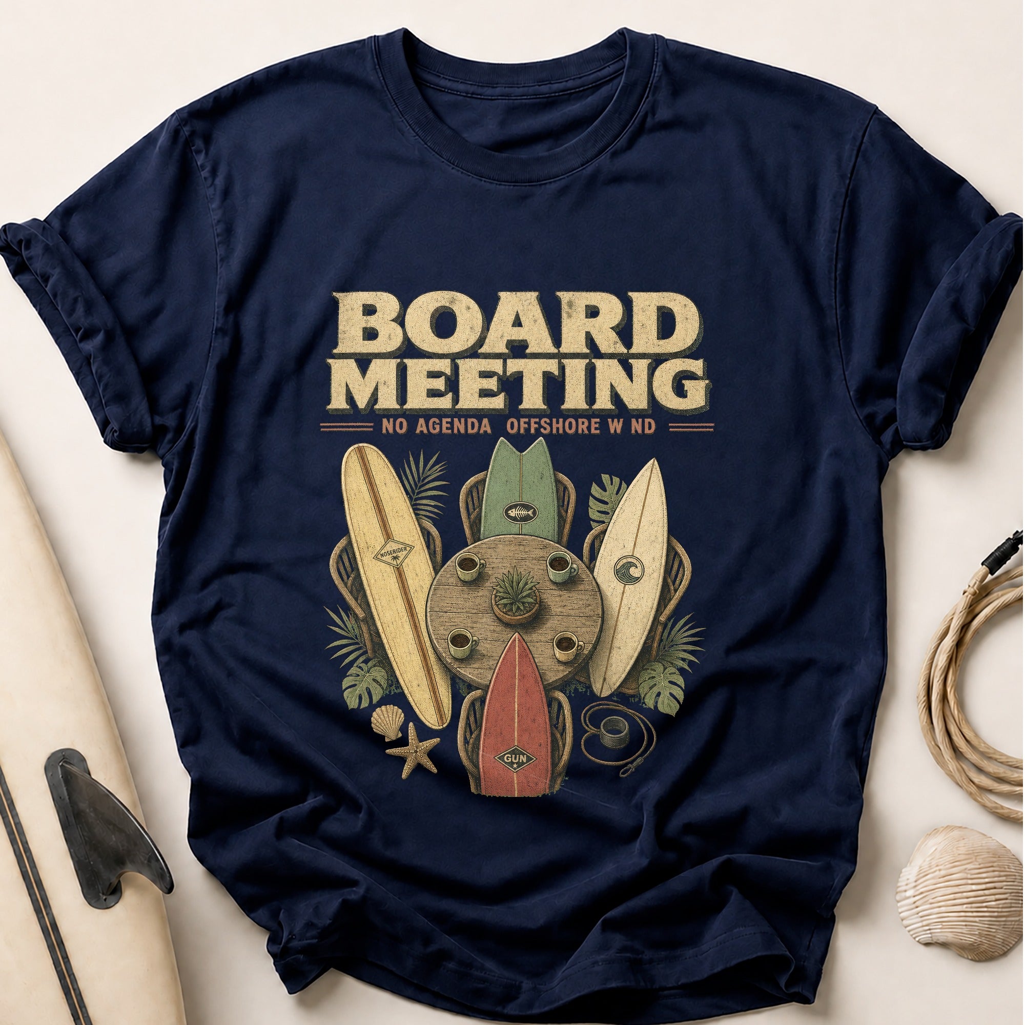 Board Meeting Offshore Tee - Navy