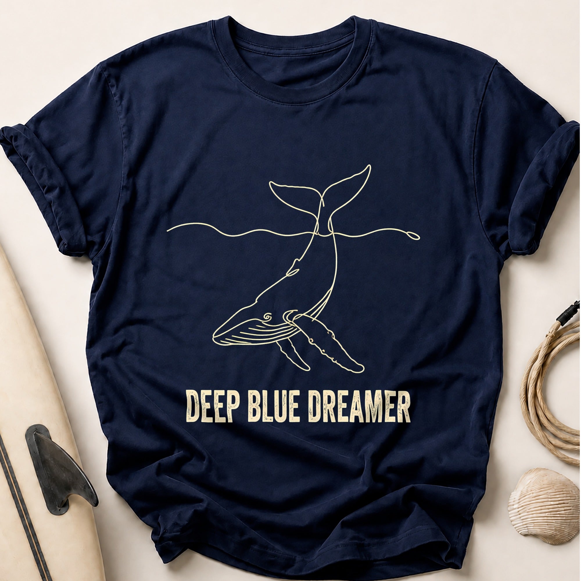 Deep Blue Dreamer Tee - Navy