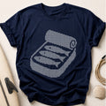 Dotted Sardine Tin 80 Tee - Navy