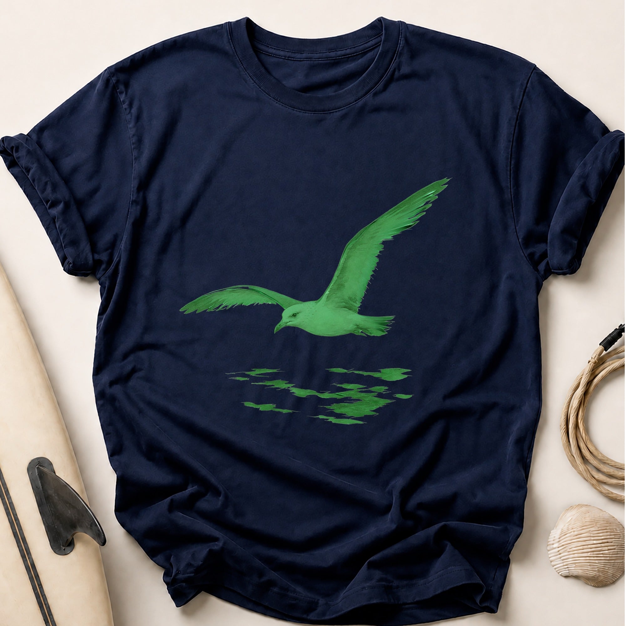 Gull Gliding Tee - Navy