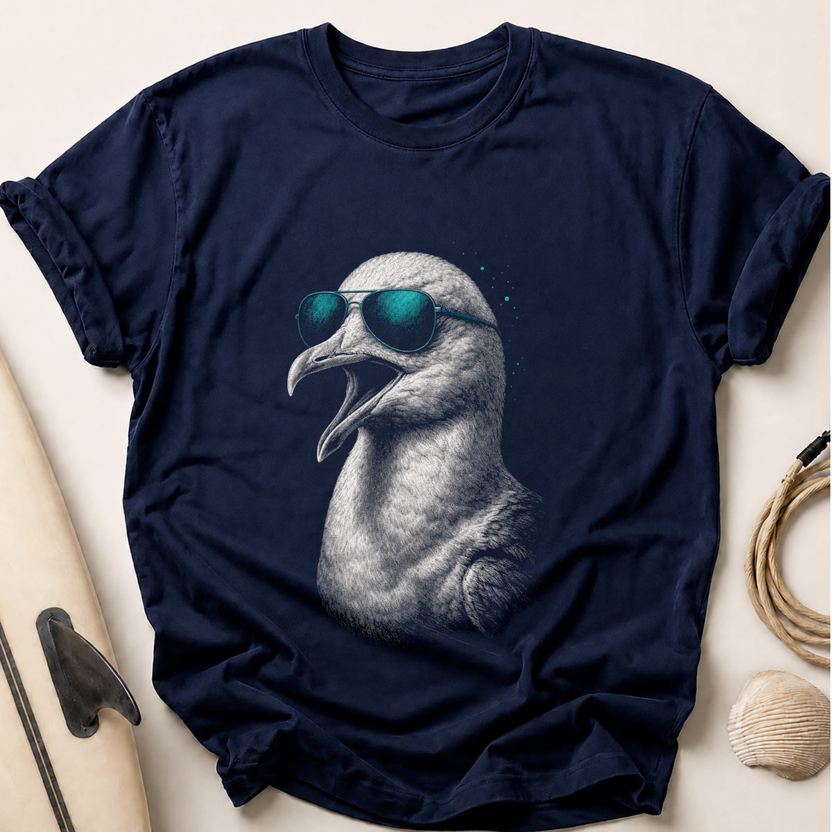 Gull In Aviators 15 Tee - Navy