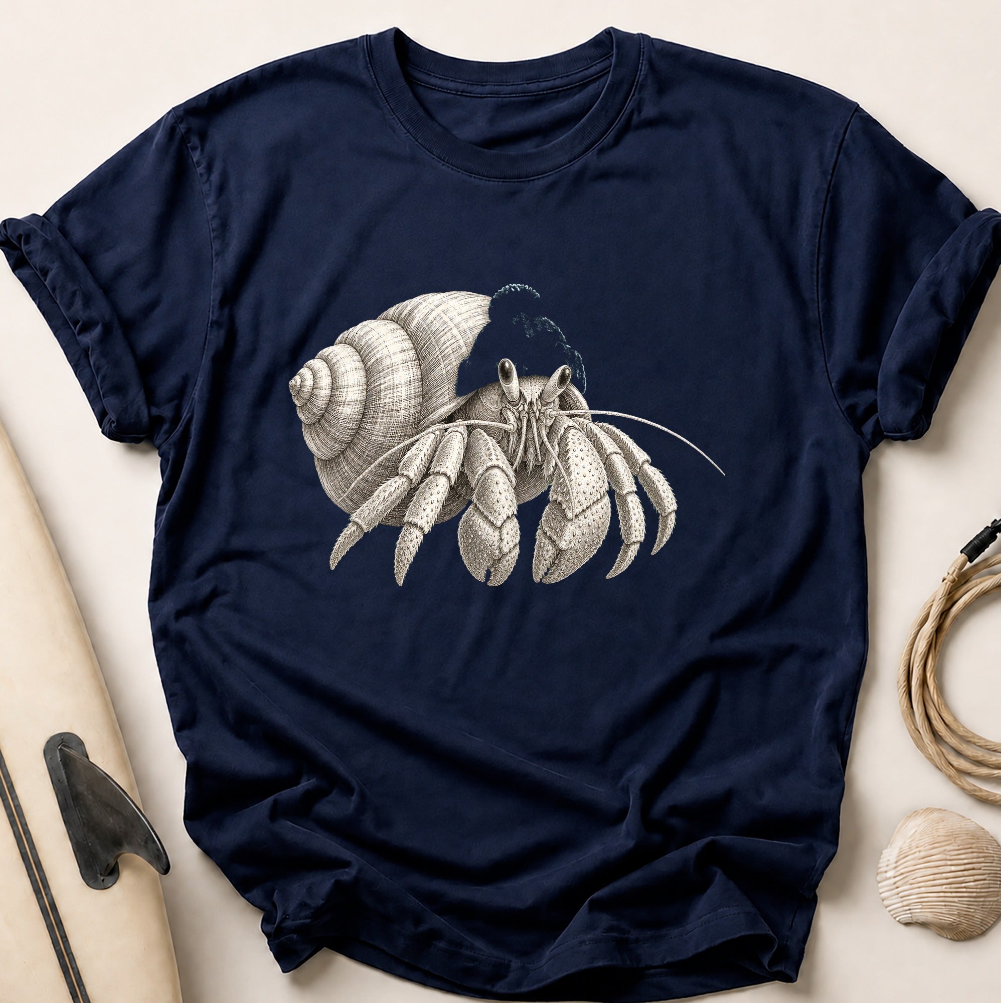 Hermit Crab Tee - Navy