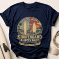 Shortboard Convert Tee - Navy
