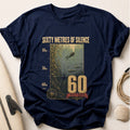 Sixty Metres Tee - Navy