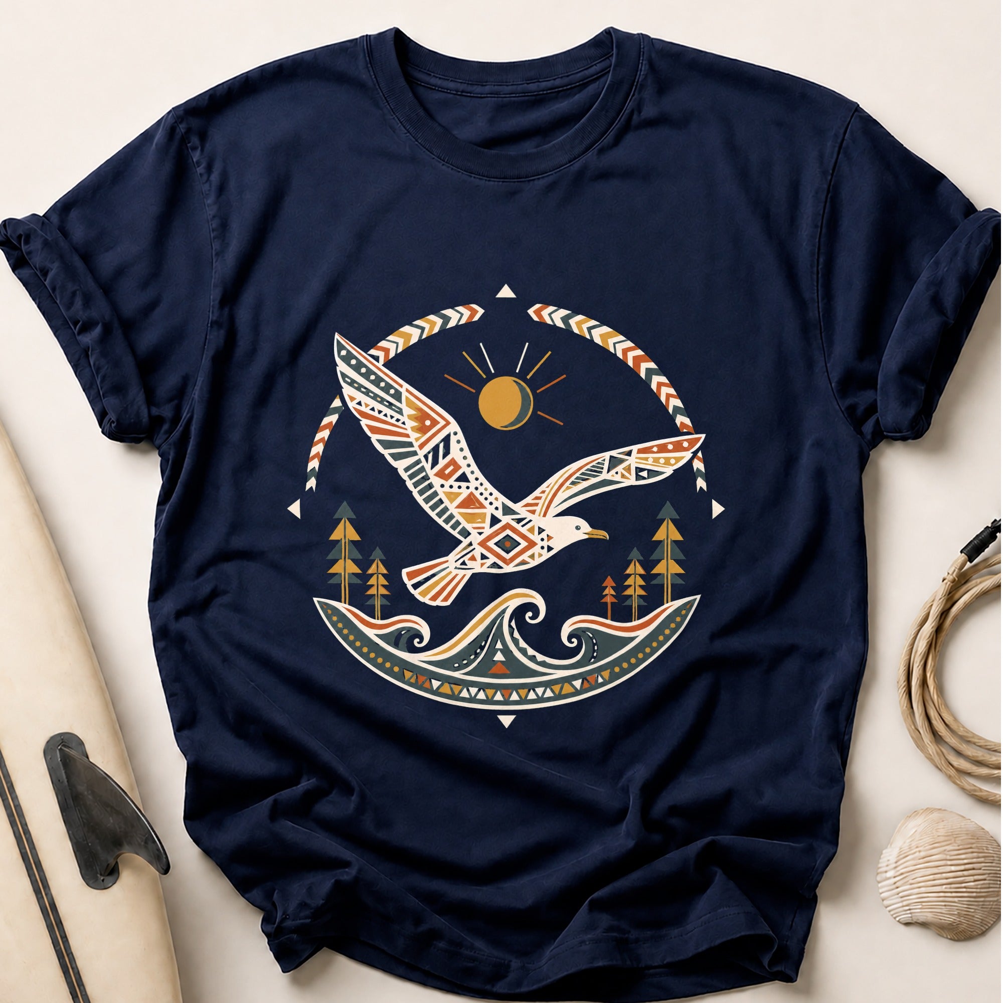 Spirit Gull Tee - Navy