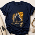 Tall Ship Amber Tee - Navy